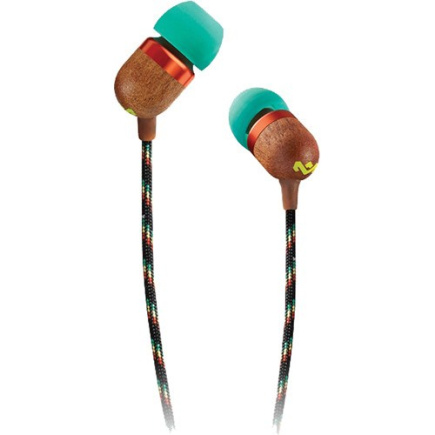 The House Of Marley Smile Jamaica Headset Wired In-ear Calls/Music Green