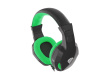 GENESIS ARGON 100 Kõrvaklapid mikrofoniga Wired Head-band Gaming Black, Green
