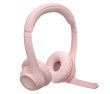 Logitech 981-001412 headphones/Headset Wireless Head-band Office/Call center Bluetooth Rose