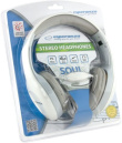 Esperanza EH138W headphones/Kõrvaklapid mikrofoniga Wired Head-band Music White