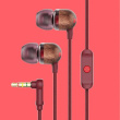The House Of Marley Smile Jamaica Kõrvaklapid mikrofoniga Wired In-ear Calls/Music Red, Wood