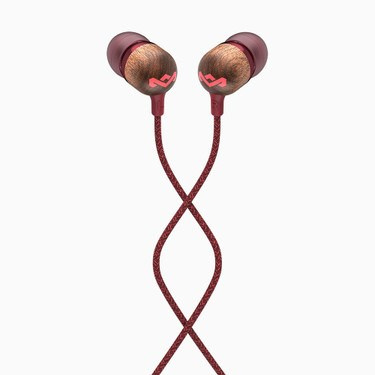 The House Of Marley Smile Jamaica Kõrvaklapid mikrofoniga Wired In-ear Calls/Music Red, Wood