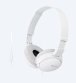 Sony MDR-ZX110AP Kõrvaklapid mikrofoniga Head-band 3.5 mm connector White