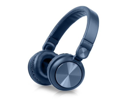 Muse M-276BTB headphones/Headset Wired & Wireless Head-band Calls/Music Bluetooth Blue