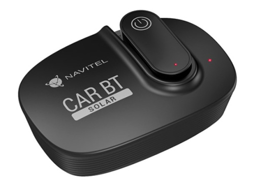 Navitel Solar Car BT Kõrvaklapid mikrofoniga Wireless In-ear Bluetooth Black