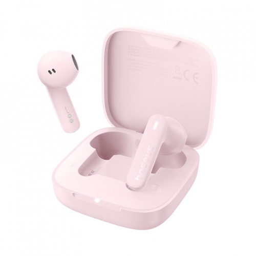 Baseus Bowie E16 Headset True Wireless Earphones In-ear Calls/Music USB Type-C Bluetooth Pink