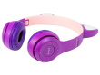 BLOW Wireless Headset Bluetooth 5.0 LED for kids purple ears