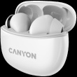 CANYON Kõrvaklapid mikrofoniga TWS-5 White