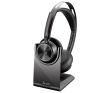 Poly Voyager Focus 2 Microsoft Teams Certified USB-C-C Kõrvaklapid mikrofoniga +USB-C/A Adapter +Charging Stand