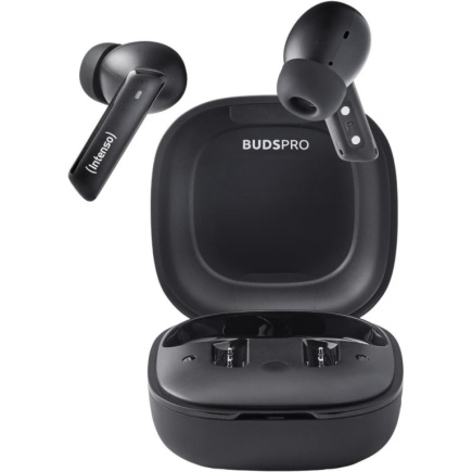 Kõrvaklapid mikrofoniga BUDS PRO T500HAE/BLACK 3720500 INTENSO WLONONWCRMUGD