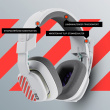 Logitech Astro Gaming A10 Gen 2 Headset full size wired 3.5 mm jack white/PS