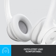 LOGITECH H390 Headset on-ear wired USB-A off-white 267300