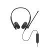 Dell Kõrvaklapid mikrofoniga | WH125 | Built-in Mikrofon | Wired | Black