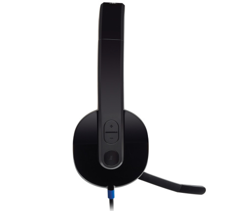 LOGITECH H540 USB Kõrvaklapid mikrofoniga Must