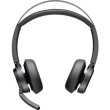 POLY Voyager Focus 2 USB-C-C Headset +USB-C/A Adapter +Charging Stand 9T9J5AA