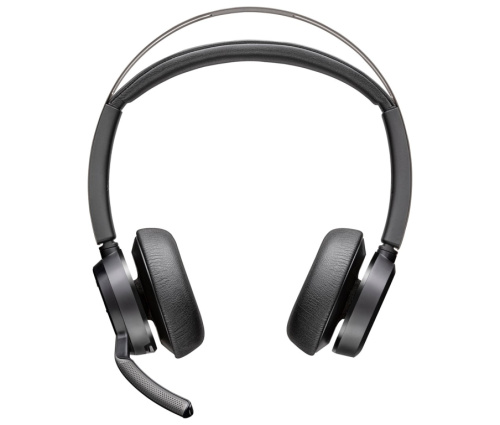 Poly Voyager Focus 2 USB-C-C Kõrvaklapid mikrofoniga +USB-C/A Adapter