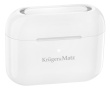 Krüger&Matz M4 PRO Kõrvaklapid mikrofoniga Wireless In-ear Calls/Music/Sport/Everyday Bluetooth White