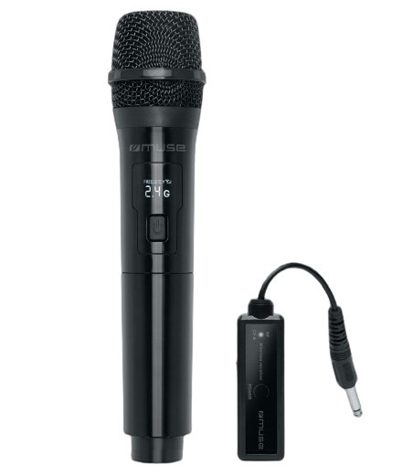 Muse MC-30 WI Microphone Black Radio Microphone