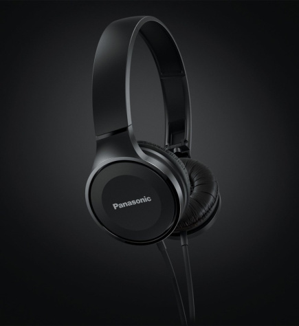 Panasonic RP-HF100ME Kõrvaklapid mikrofoniga Wired Head-band Calls/Music Black