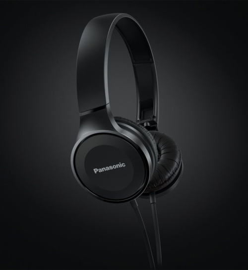 Panasonic RP-HF100ME Kõrvaklapid mikrofoniga Wired Head-band Calls/Music Black