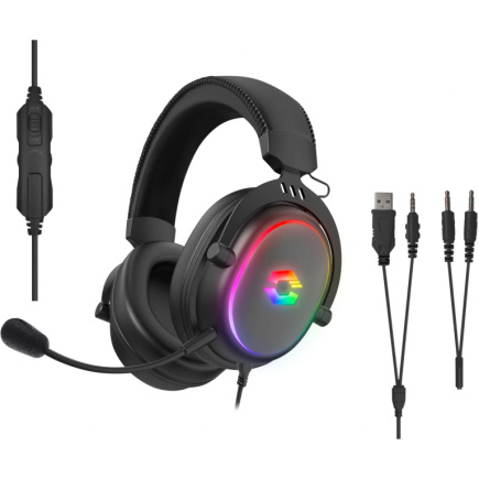 Speedlink Gaming Kõrvaklapid mikrofoniga CONUX RGB. PC/PS5/PS4/Xbox/Switch retail