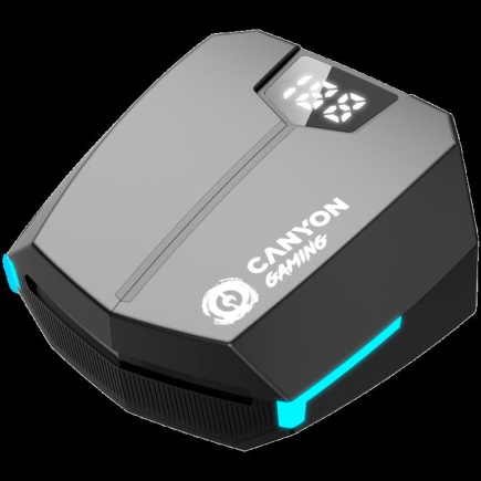 CANYON Kõrvaklapid mikrofoniga Doublebee GTWS-2 Gaming Black