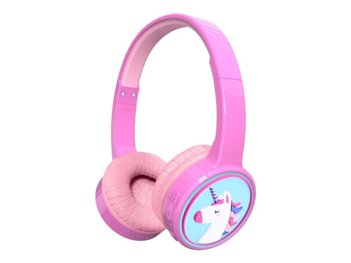 Denver BTH-106P headphones/Headset Wired & Wireless Head-band Calls/Music Bluetooth Pink