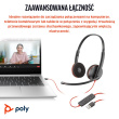 Poly Blackwire 3220 Stereo USB-C Headset +USB-C/A Adapter