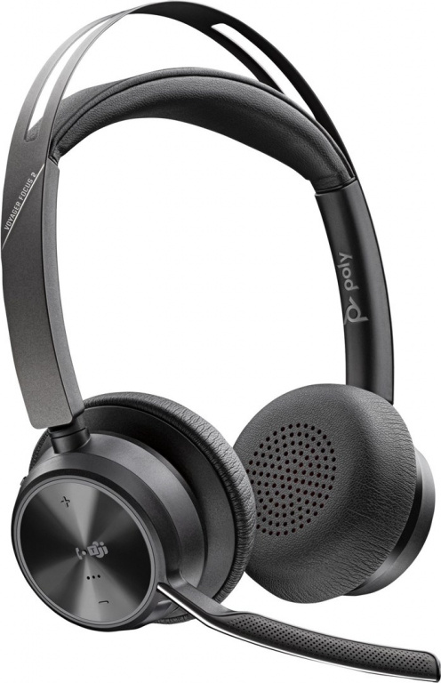 Poly Voyager Focus 2 Microsoft Teams Certified USB-A Headset WLONONWCRFIWH