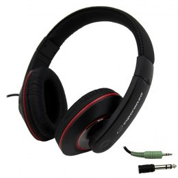 Esperanza EH121 headphones/Kõrvaklapid mikrofoniga Wired In-ear Music Black