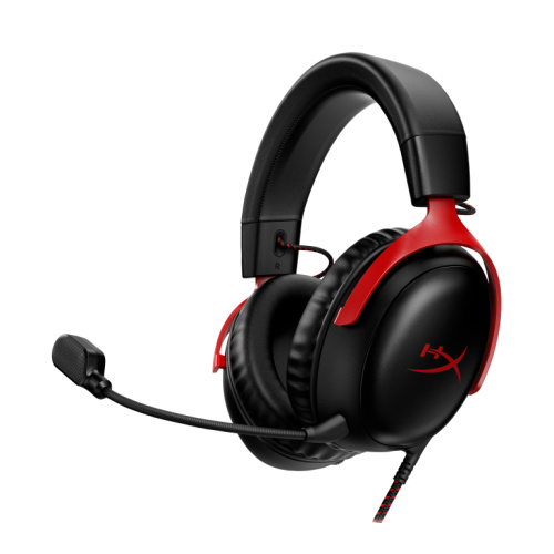 HyperX Cloud III - Gaming Kõrvaklapid mikrofoniga (Must/Red)