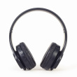 Gembird BHP-LED-01 headphones/Kõrvaklapid mikrofoniga Wired & Wireless Head-band Music/Everyday Micro-USB Bluetooth Must
