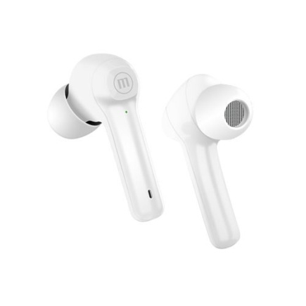 Maxell Dynamic+ wireless headphones with charging case Bluetooth Valge