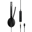 EPOS ADAPT 165T USB-C II Kõrvaklapid mikrofoniga Must