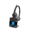 Poly Savi 8420 Office Stereo Microsoft Teams Certified DECT 1880-1900 MHz Kõrvaklapid mikrofoniga