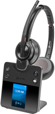 Poly Savi 8420 Office Stereo Microsoft Teams Certified DECT 1880-1900 MHz Kõrvaklapid mikrofoniga