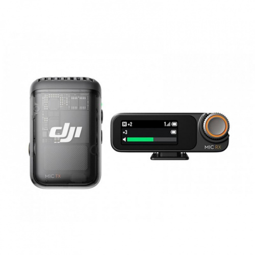 DJI Mic 2 (1TX+1RX) - Juhtmevaba mikrofonisüsteem / CP.RN.00000326.02