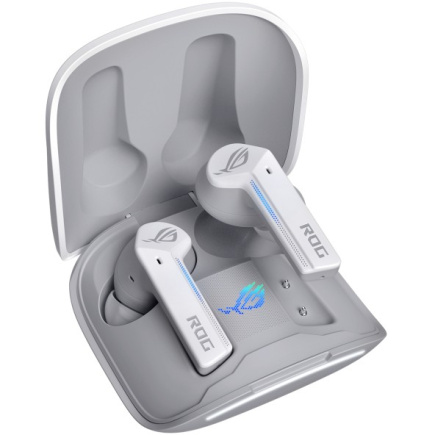 ASUS ROG - Cetra True Wireless - Wireless Kõrvaklapid mikrofoniga/Virtual 7.1 Sound/Active Noise Canceling (ANC)/In-Ear - weiß