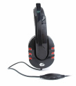 Gembird GHS-402 headphones/Headset Wired Head-band Gaming Black