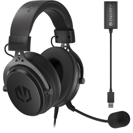 ENDORFY VIRO Plus USB (schwarz, USB, 3.5 mm Klinke)