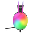 INCA Gaming Kõrvaklapid mikrofoniga IGK-X8S 7.1, USB, RGB-LED Must