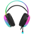 INCA Gaming Kõrvaklapid mikrofoniga IGK-X8S 7.1, USB, RGB-LED Must