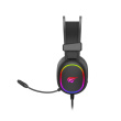 Havit GAMING HEADPHONE RGB Черный 2016D Headset Wired Head-band