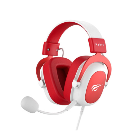 Havit H2002D Gaming headphones Valge, red
