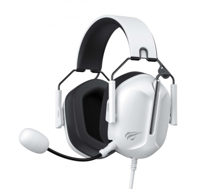 Havit H2033D - gaming headphones, Valge/Must