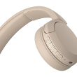 Sony WH-CH520 Kõrvaklapid mikrofoniga Wireless Head-band Calls/Music USB Type-C Bluetooth Charging stand Cream