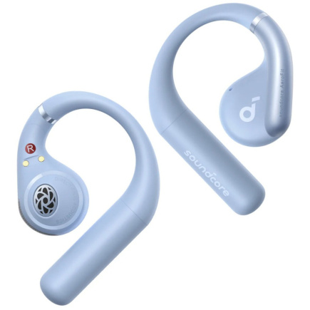 ANKER Soundcore AeroFit gray+blue Bluetooth Open-Ear Sport Kopfhrer IPX7 Wasserschutz