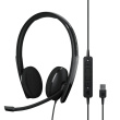 EPOS | SENNHEISER ADAPT 160T USB II Kõrvaklapid mikrofoniga Wired Headband Office/Call Centre USB Type-A Must
