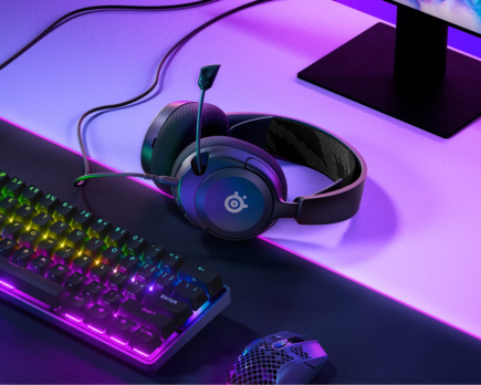 Steelseries Arctis Nova 1 Kõrvaklapid mikrofoniga Wired Head-band Gaming Must
