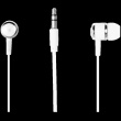 CANYON headphones EPM-01 Mic 1.2m Valge